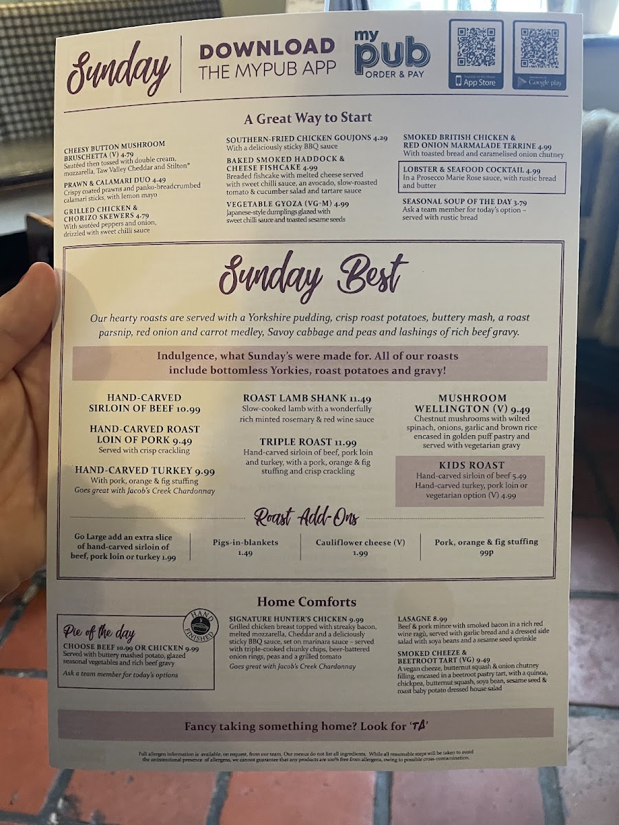 The Ram Inn Menu - Image 4